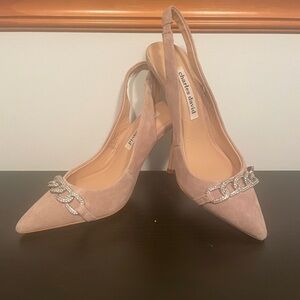 Charles David suede pumps